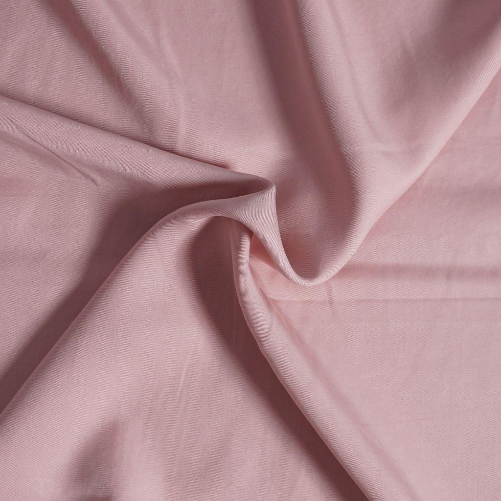 Lyocell Viskose gewebt uni rose